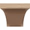 Ekena Millwork 9"W x 18"D x 9"H Wide Rivera Rough Cedar Woodgrain TimberThane Corbel, Primed Tan CORUR09X18X09RIVRCPR - alternate 3